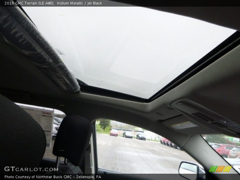 Iridium Metallic / Jet Black 2016 GMC Terrain SLE AWD