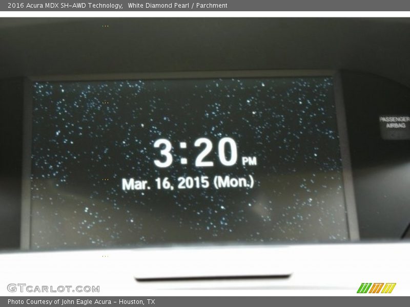 White Diamond Pearl / Parchment 2016 Acura MDX SH-AWD Technology