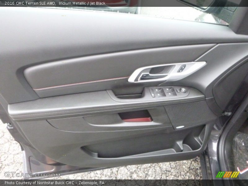 Iridium Metallic / Jet Black 2016 GMC Terrain SLE AWD
