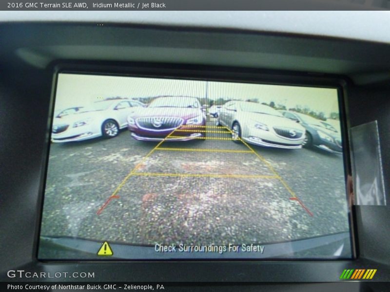 Iridium Metallic / Jet Black 2016 GMC Terrain SLE AWD