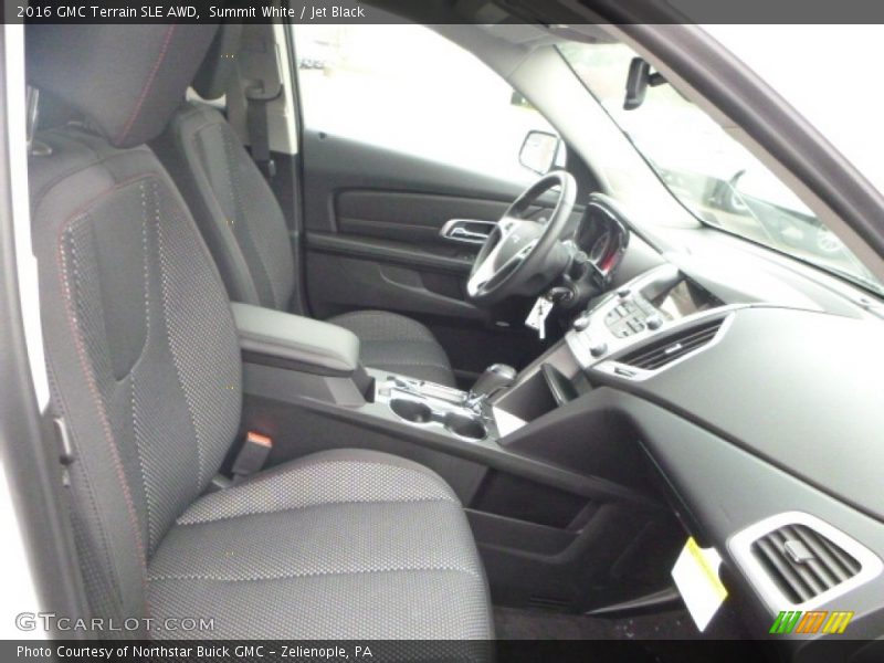 Summit White / Jet Black 2016 GMC Terrain SLE AWD
