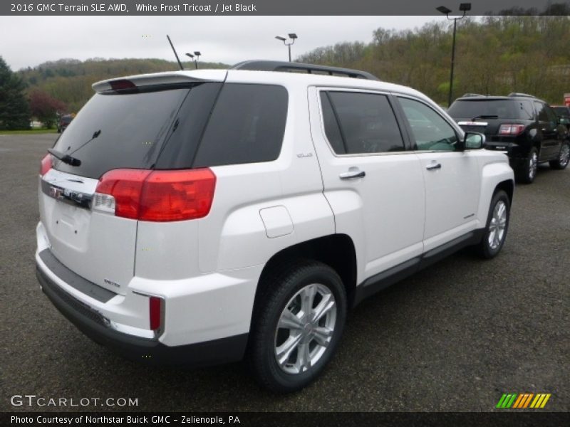 White Frost Tricoat / Jet Black 2016 GMC Terrain SLE AWD