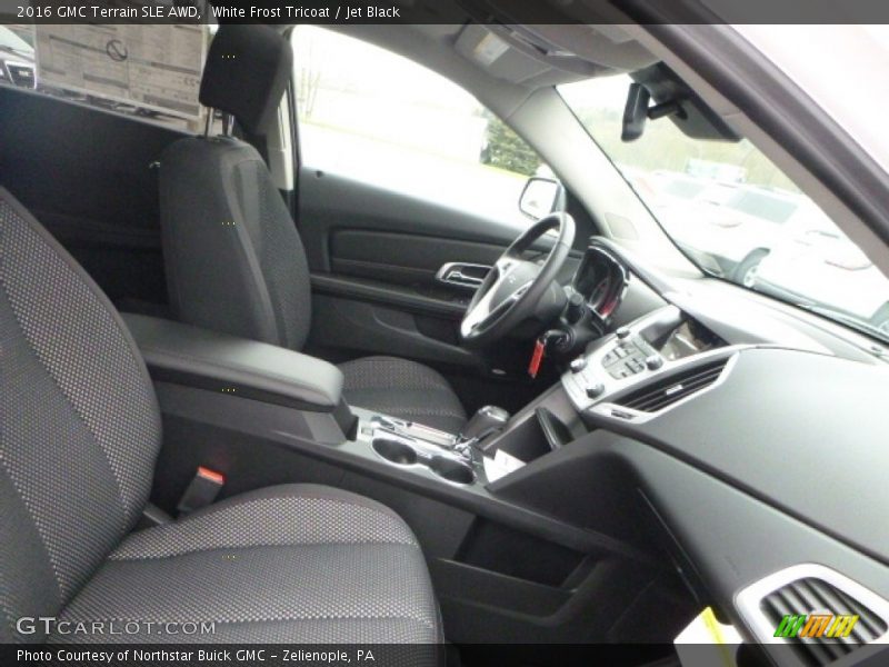 White Frost Tricoat / Jet Black 2016 GMC Terrain SLE AWD