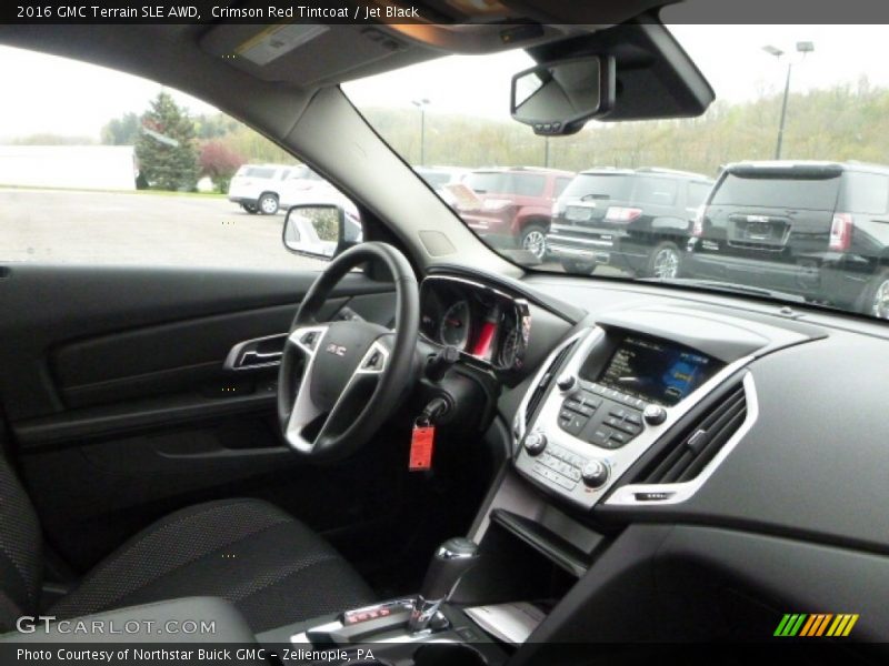 Crimson Red Tintcoat / Jet Black 2016 GMC Terrain SLE AWD