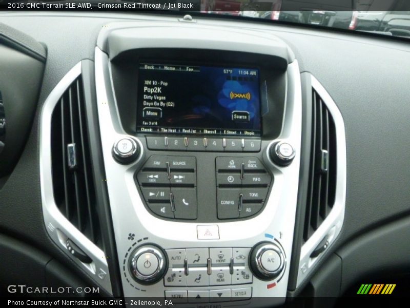 Crimson Red Tintcoat / Jet Black 2016 GMC Terrain SLE AWD