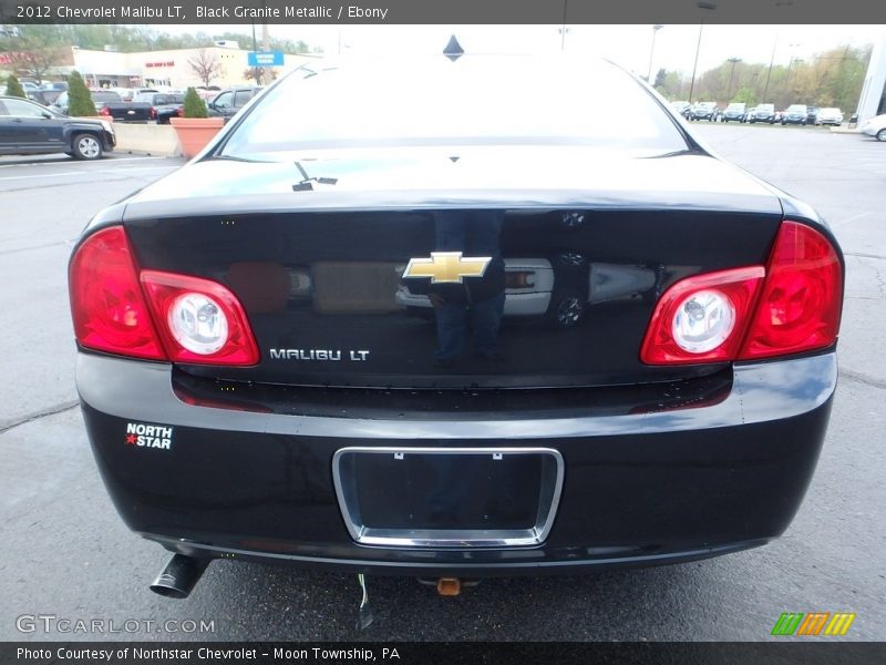 Black Granite Metallic / Ebony 2012 Chevrolet Malibu LT
