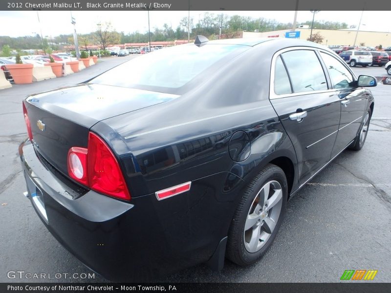 Black Granite Metallic / Ebony 2012 Chevrolet Malibu LT