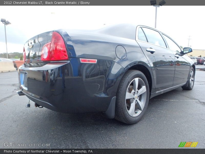 Black Granite Metallic / Ebony 2012 Chevrolet Malibu LT