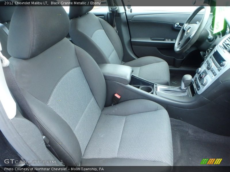 Black Granite Metallic / Ebony 2012 Chevrolet Malibu LT