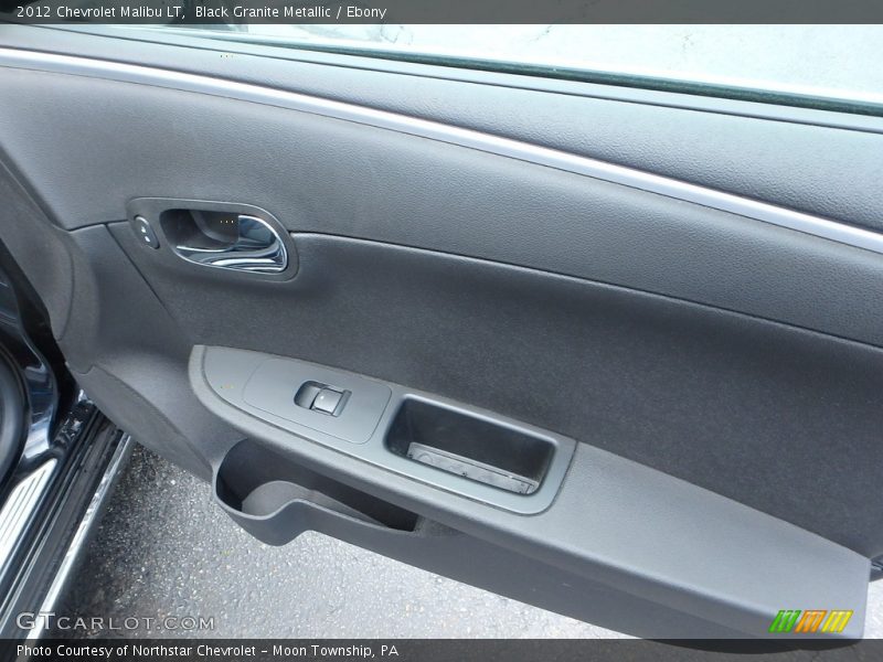 Black Granite Metallic / Ebony 2012 Chevrolet Malibu LT