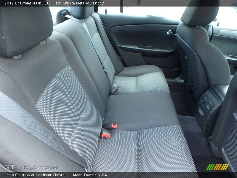 Black Granite Metallic / Ebony 2012 Chevrolet Malibu LT
