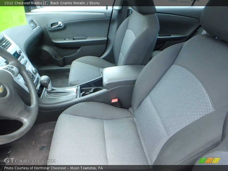 Black Granite Metallic / Ebony 2012 Chevrolet Malibu LT