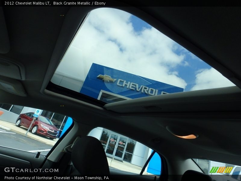 Black Granite Metallic / Ebony 2012 Chevrolet Malibu LT