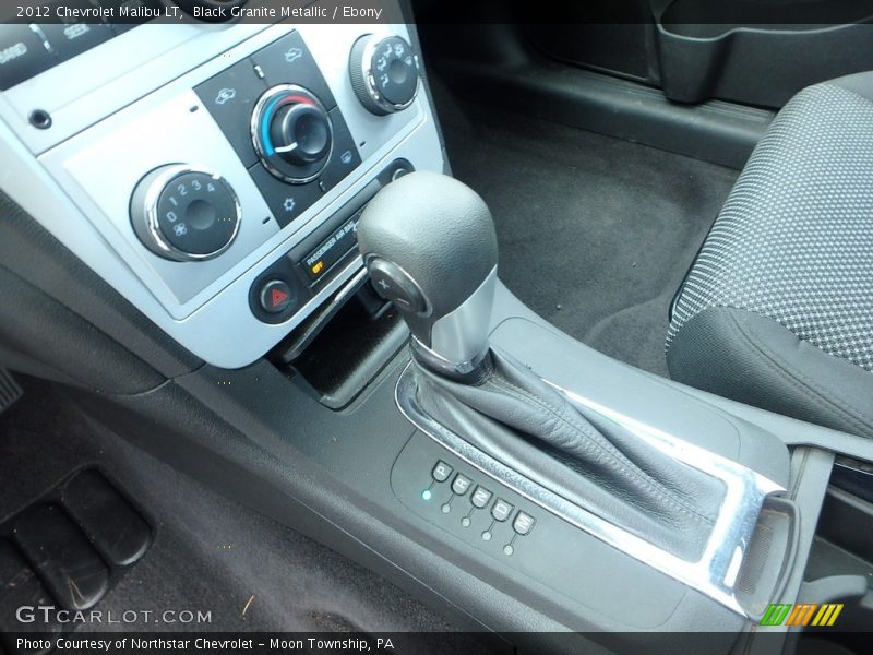 Black Granite Metallic / Ebony 2012 Chevrolet Malibu LT