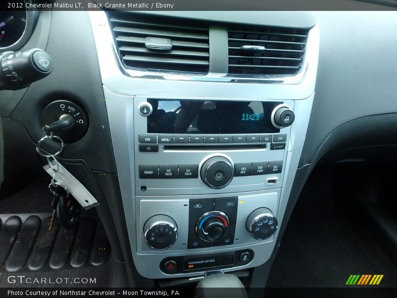 Black Granite Metallic / Ebony 2012 Chevrolet Malibu LT