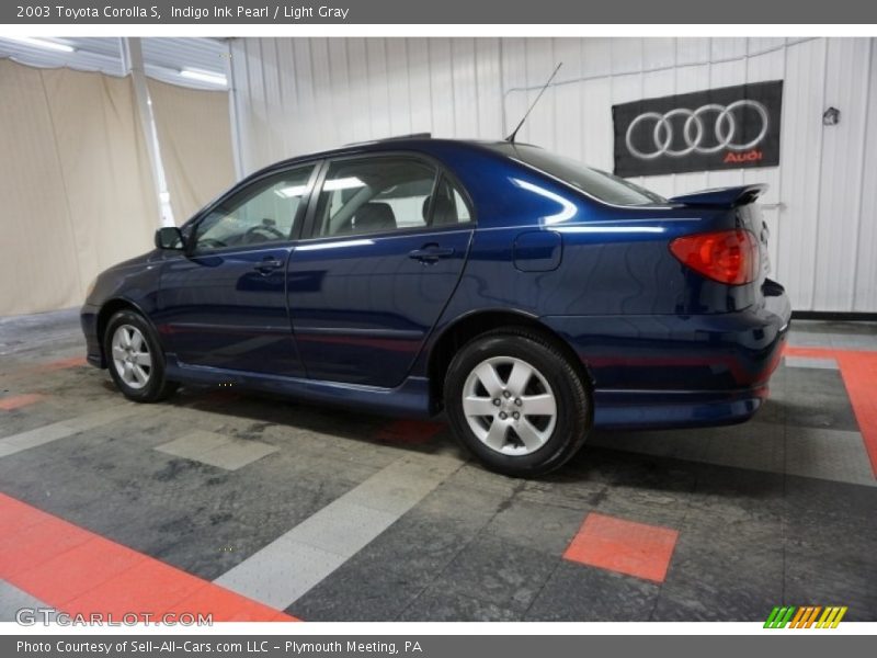 Indigo Ink Pearl / Light Gray 2003 Toyota Corolla S