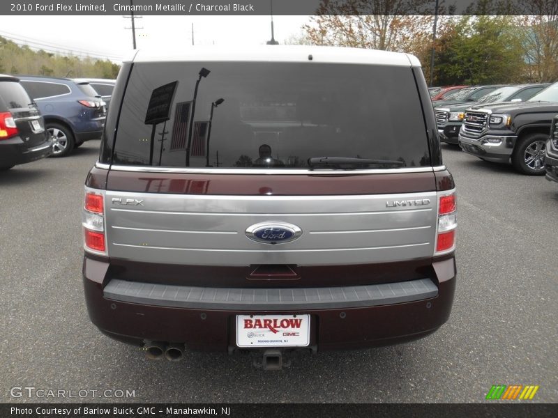 Cinnamon Metallic / Charcoal Black 2010 Ford Flex Limited