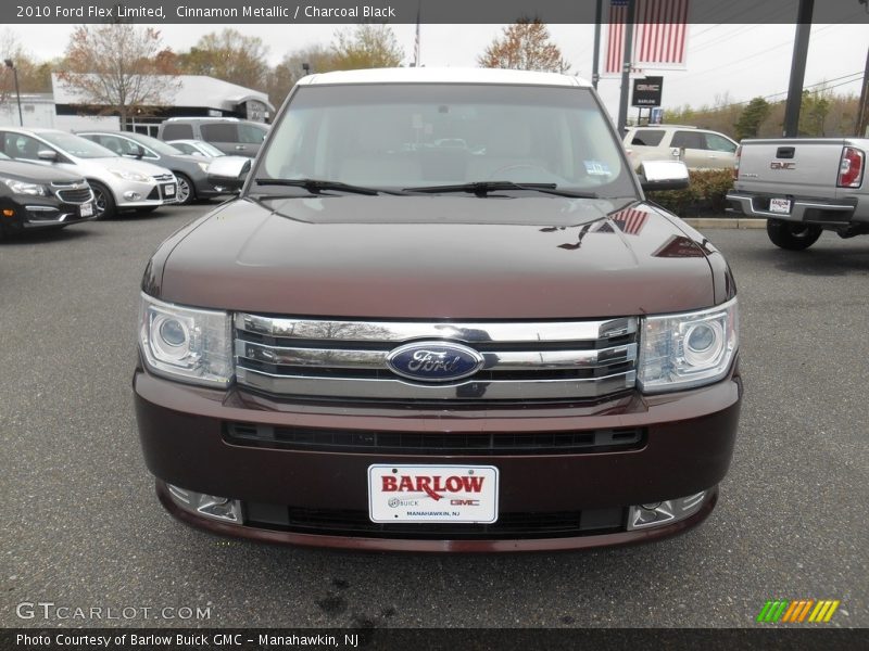 Cinnamon Metallic / Charcoal Black 2010 Ford Flex Limited