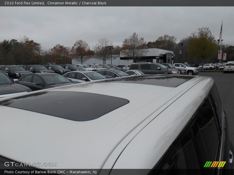 Cinnamon Metallic / Charcoal Black 2010 Ford Flex Limited