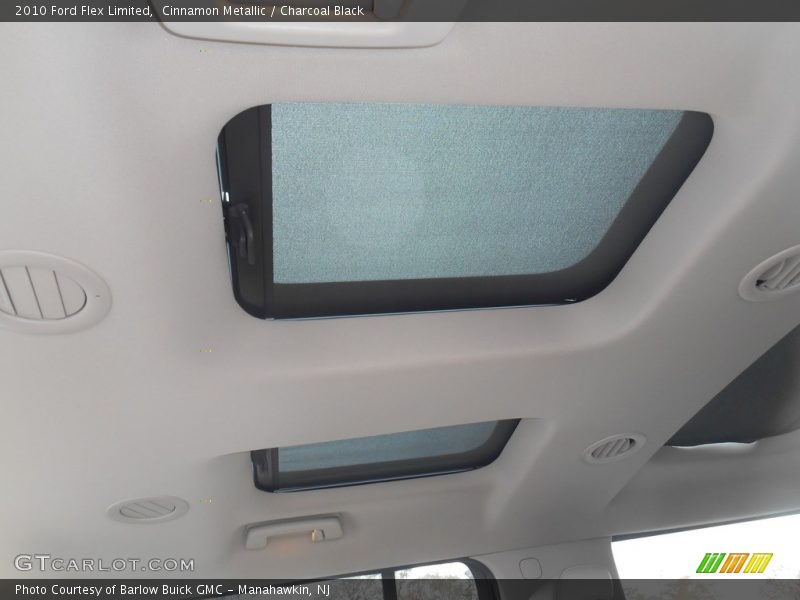 Cinnamon Metallic / Charcoal Black 2010 Ford Flex Limited