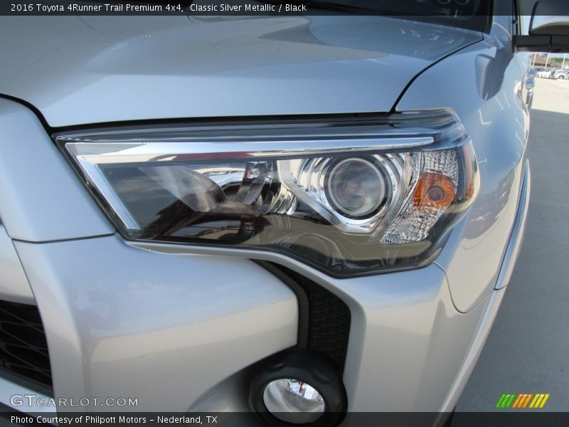 Classic Silver Metallic / Black 2016 Toyota 4Runner Trail Premium 4x4