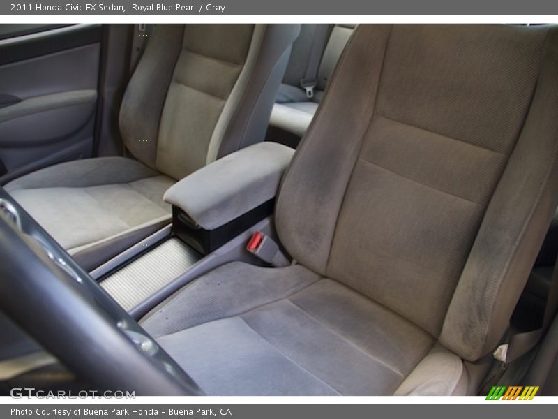Royal Blue Pearl / Gray 2011 Honda Civic EX Sedan