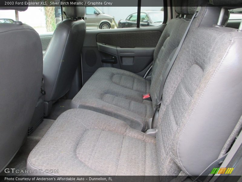 Silver Birch Metallic / Graphite Grey 2003 Ford Explorer XLS