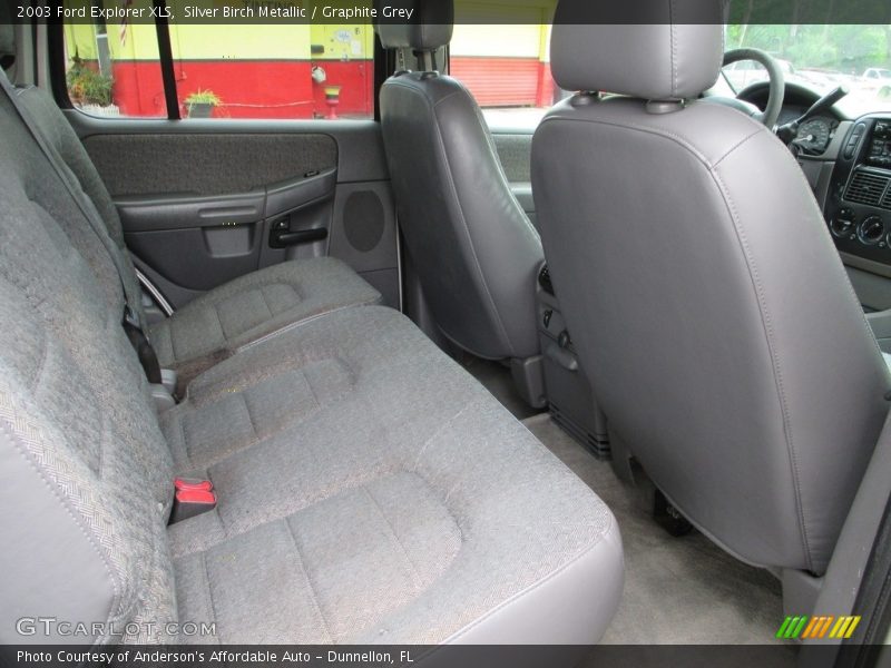 Silver Birch Metallic / Graphite Grey 2003 Ford Explorer XLS
