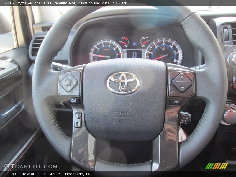 Classic Silver Metallic / Black 2016 Toyota 4Runner Trail Premium 4x4