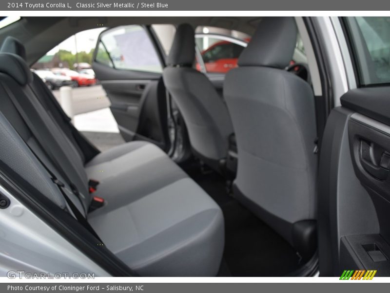 Classic Silver Metallic / Steel Blue 2014 Toyota Corolla L