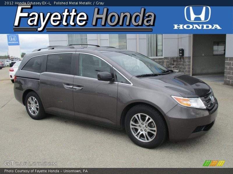 Polished Metal Metallic / Gray 2012 Honda Odyssey EX-L