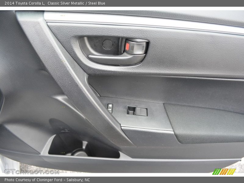 Classic Silver Metallic / Steel Blue 2014 Toyota Corolla L