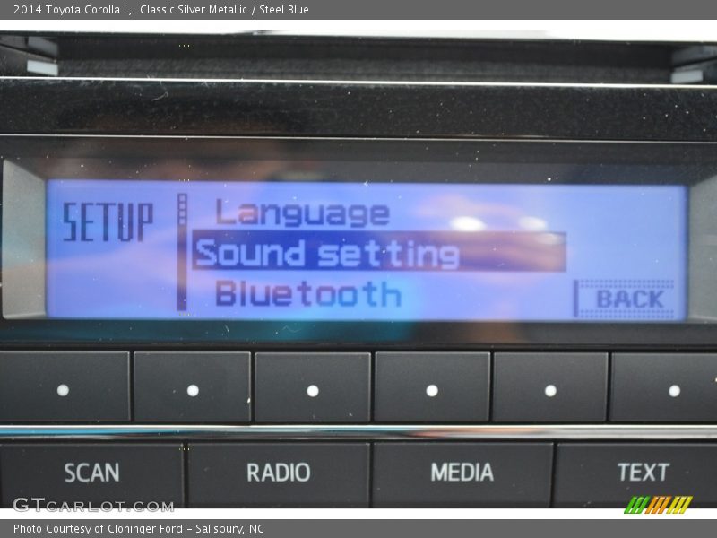 Classic Silver Metallic / Steel Blue 2014 Toyota Corolla L