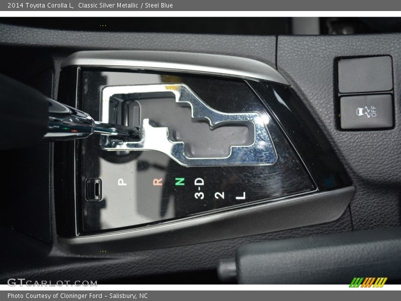Classic Silver Metallic / Steel Blue 2014 Toyota Corolla L