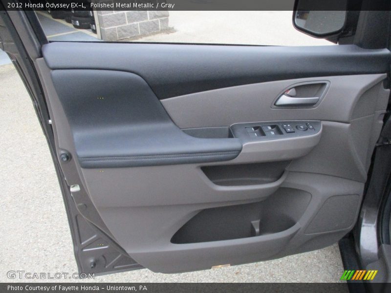 Polished Metal Metallic / Gray 2012 Honda Odyssey EX-L