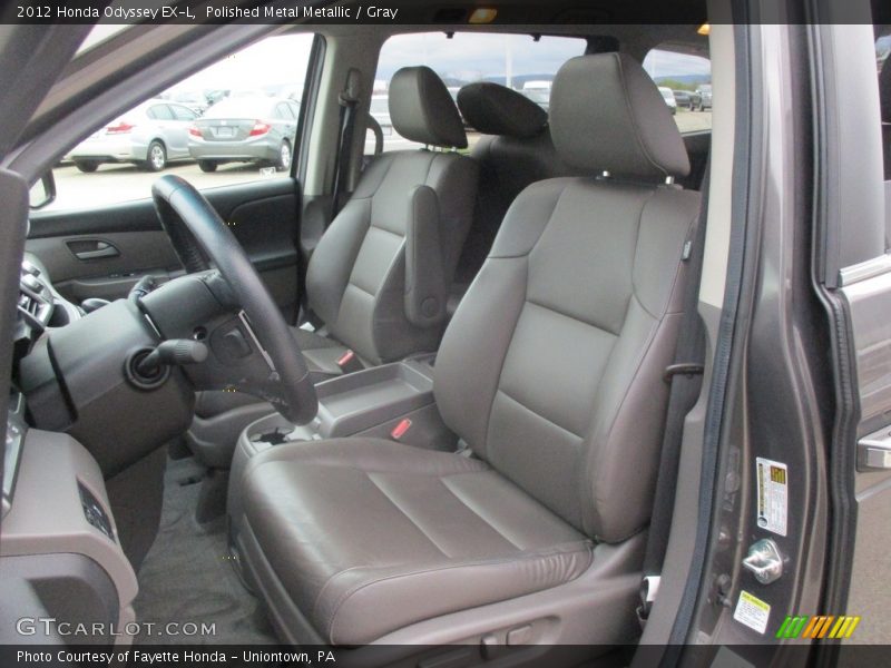 Polished Metal Metallic / Gray 2012 Honda Odyssey EX-L