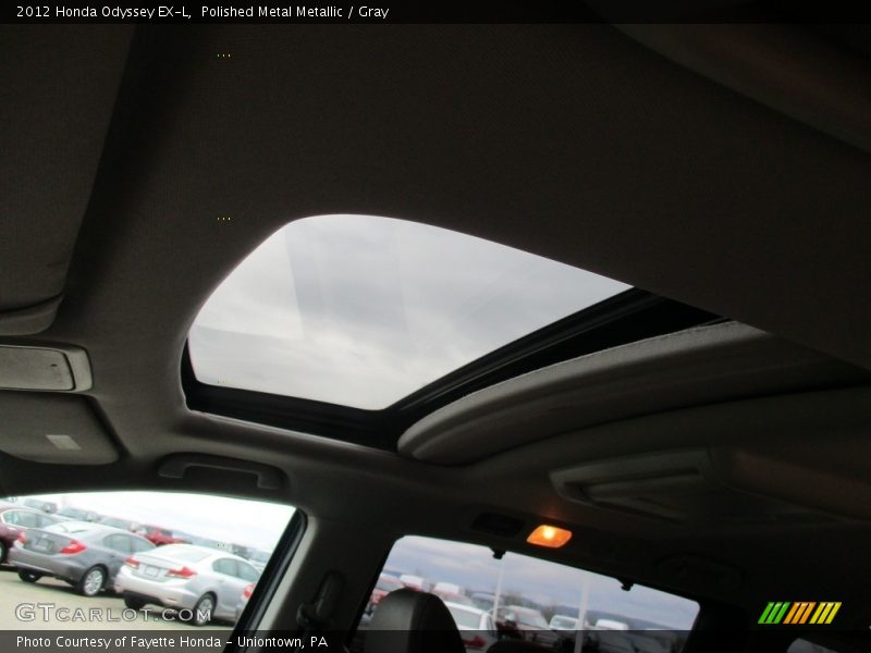 Polished Metal Metallic / Gray 2012 Honda Odyssey EX-L