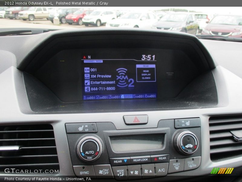 Polished Metal Metallic / Gray 2012 Honda Odyssey EX-L