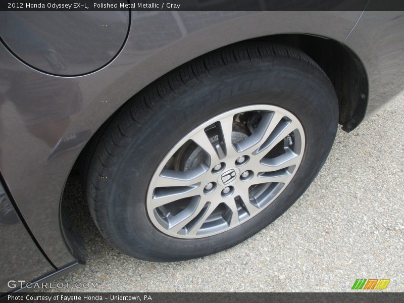 Polished Metal Metallic / Gray 2012 Honda Odyssey EX-L