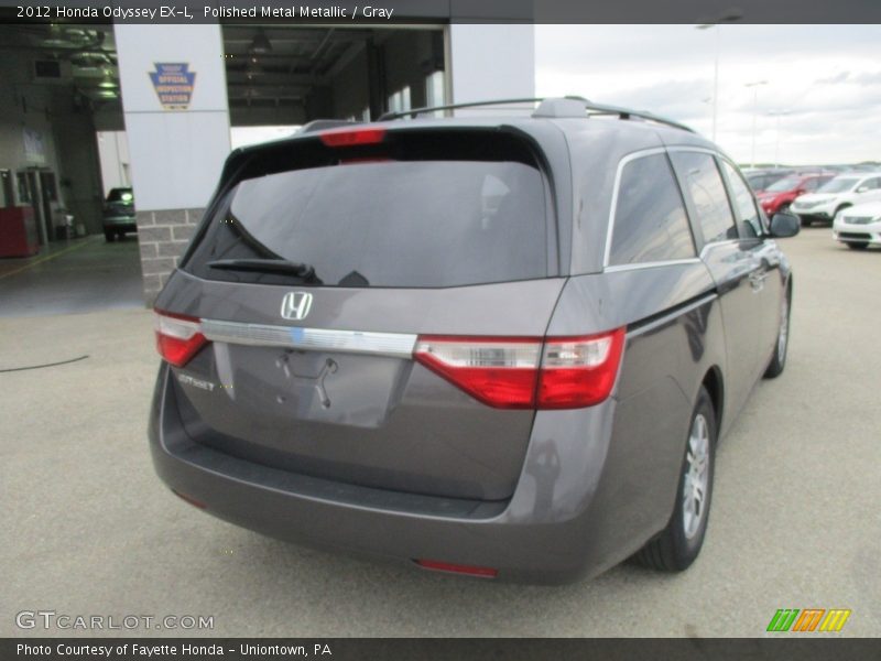 Polished Metal Metallic / Gray 2012 Honda Odyssey EX-L