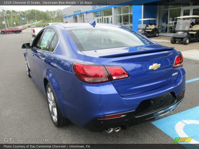 Slipstream Blue Metallic / Jet Black 2016 Chevrolet SS Sedan