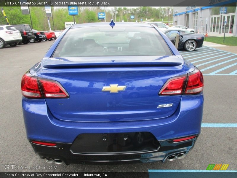 Slipstream Blue Metallic / Jet Black 2016 Chevrolet SS Sedan