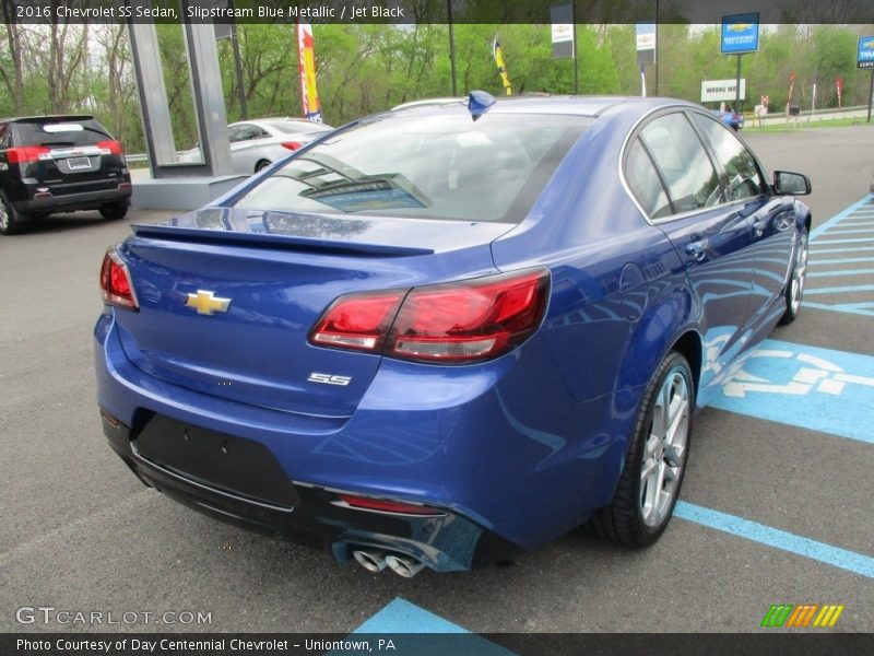 Slipstream Blue Metallic / Jet Black 2016 Chevrolet SS Sedan