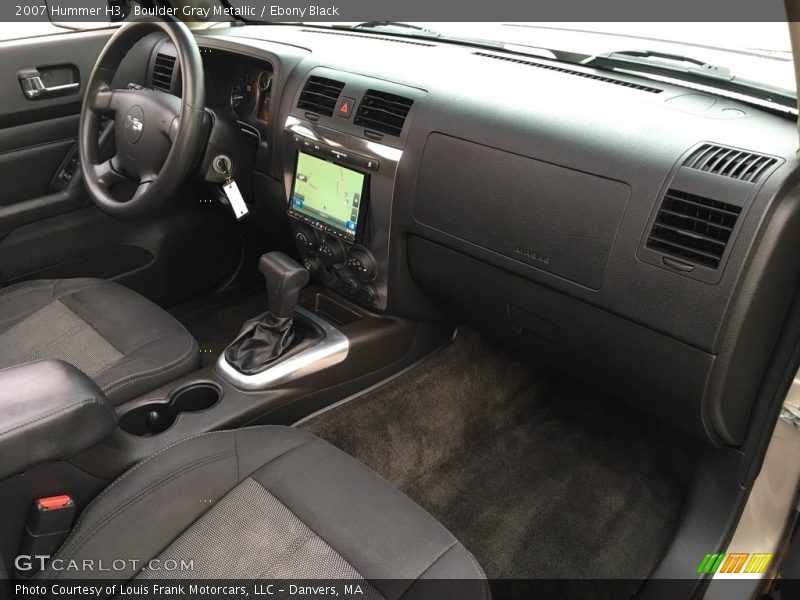 Boulder Gray Metallic / Ebony Black 2007 Hummer H3