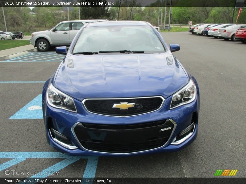 Slipstream Blue Metallic / Jet Black 2016 Chevrolet SS Sedan