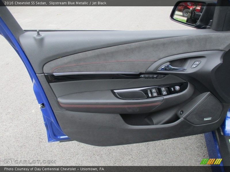 Slipstream Blue Metallic / Jet Black 2016 Chevrolet SS Sedan