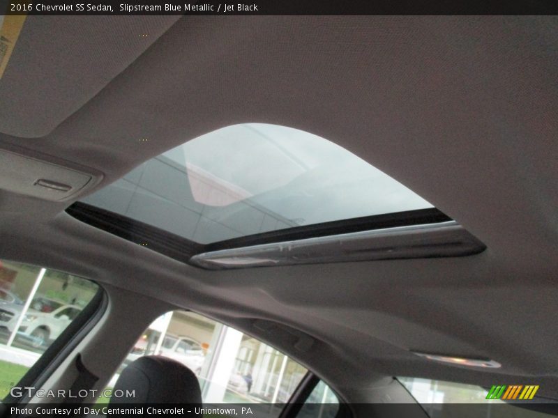 Slipstream Blue Metallic / Jet Black 2016 Chevrolet SS Sedan