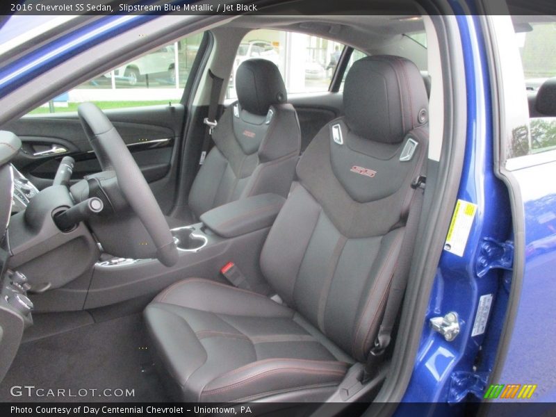 Slipstream Blue Metallic / Jet Black 2016 Chevrolet SS Sedan