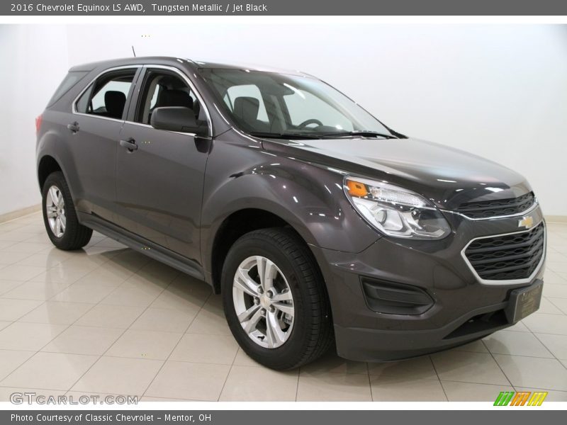 Tungsten Metallic / Jet Black 2016 Chevrolet Equinox LS AWD