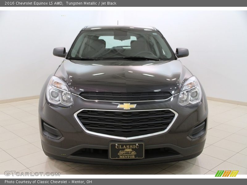 Tungsten Metallic / Jet Black 2016 Chevrolet Equinox LS AWD